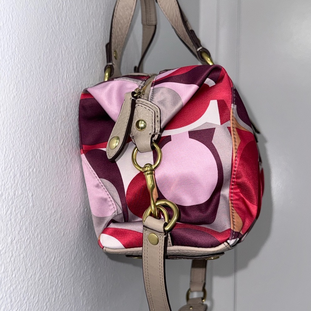 Coach Multicolor Patterned Satchel - image 3